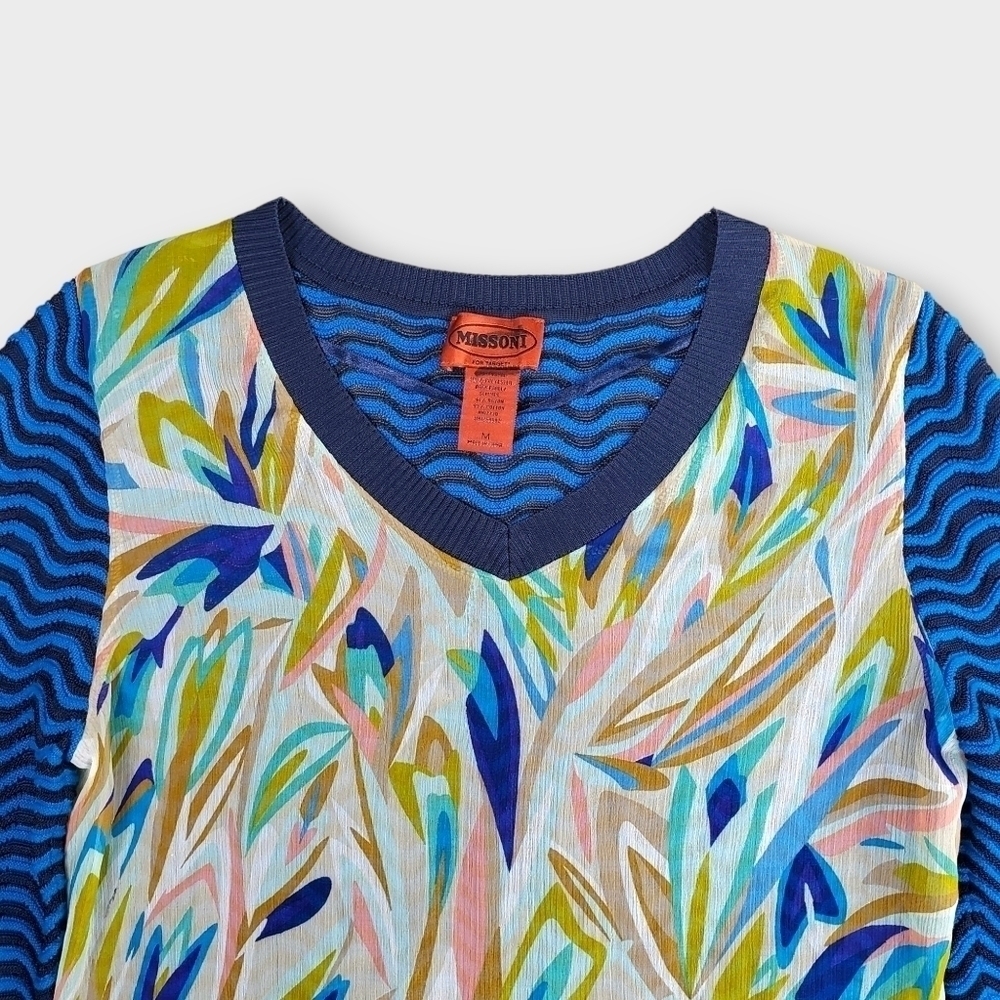 Missoni for Target V Neck Sweater Medium - Picture 4 of 13